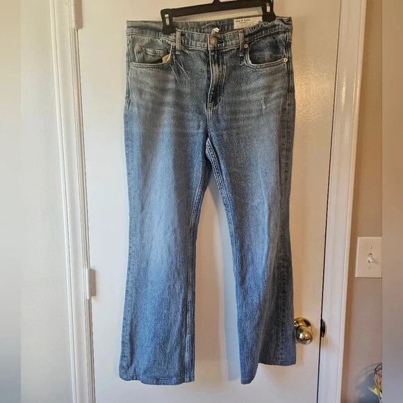 Rag&Bone Peyton Mid Rise Bootcut Jeans 32 - Picture 9 of 9